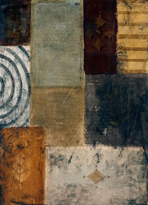 86309 Muted Tone Abstract, by Campbell, available in multiple sizes