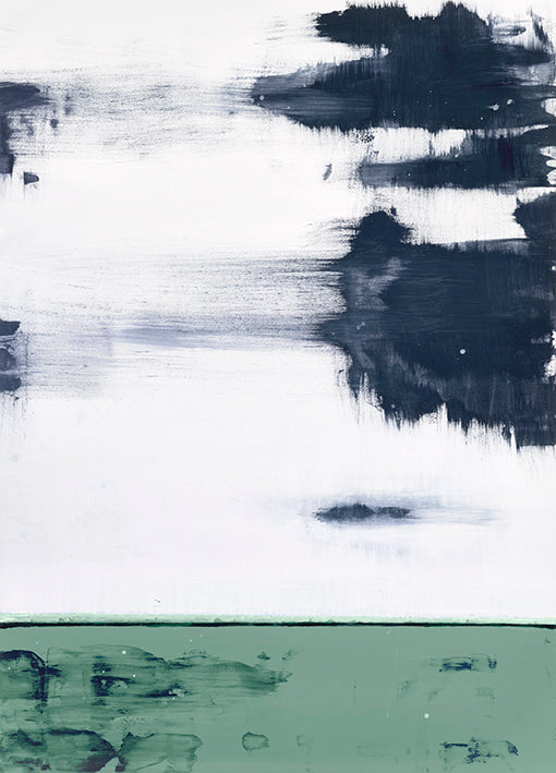 100182 White Green Abstract, by Coppo, available in multiple sizes