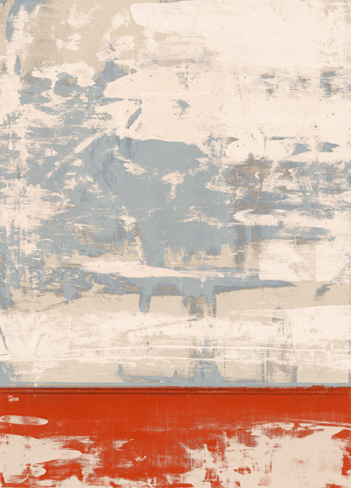 99939 Grey Orange Abstract, by Coppo, available in multiple sizes