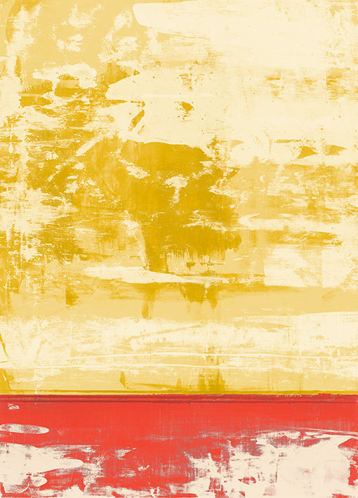 99947 Yellow Red Abstract, by Coppo, available in multiple sizes