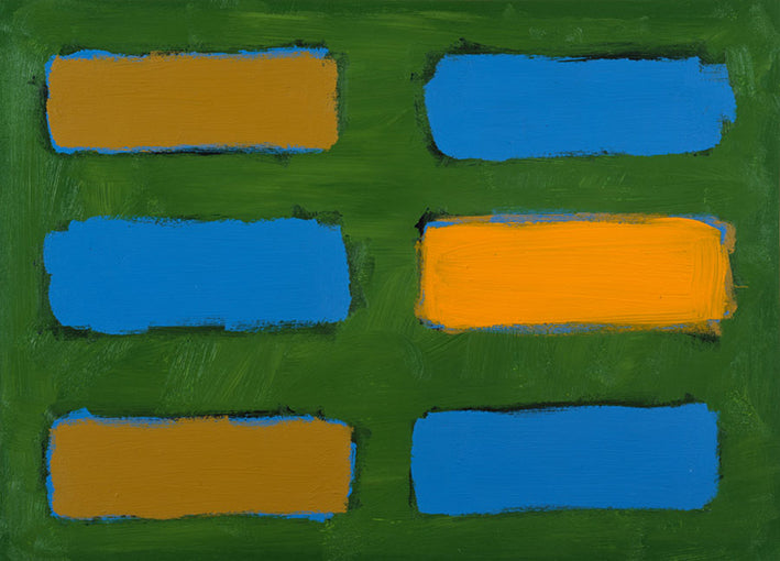 78926 Rectangles on Green, by Crew, available in multiple sizes