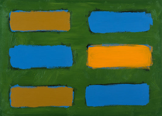 78926 Rectangles on Green, by Crew, available in multiple sizes