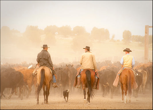 DANBAL112655 Cowboys Best Friend, by Dan Ballard, available in multiple sizes