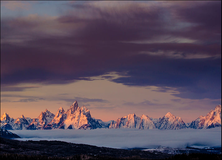 DANBAL112705 Above the Tetons, by Dan Ballard, available in multiple sizes