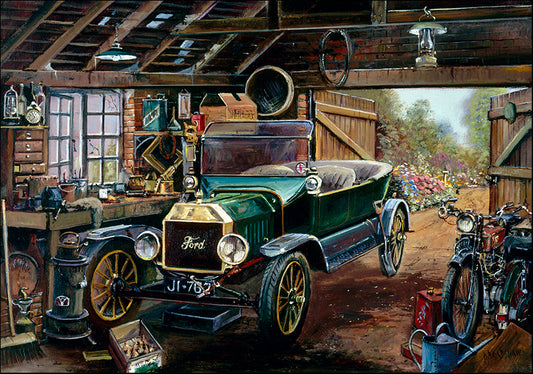 DDFA 8002 Vintage Car T Ford, available in multiple sizes - Chamton