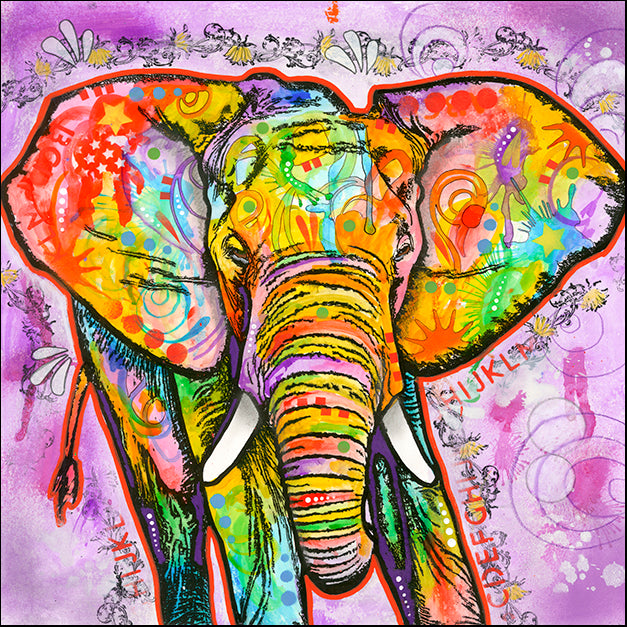 DEAEXL138352 Elephant, by Dean Russo- Exclusive, available in multiple sizes