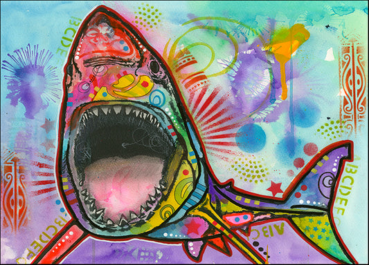 DEAEXL139000 Shark 1, by Dean Russo- Exclusive, available in multiple sizes - Chamton