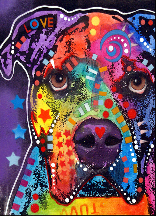 DEARUS125233 American Bulldog 121609, by Dean Russo, available in multiple sizes