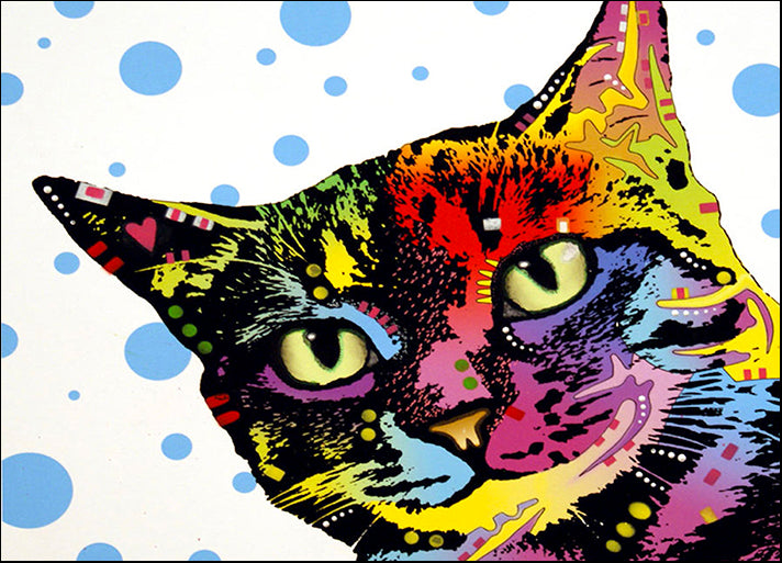 DEARUS137918 The Pop Cat, by Dean Russo, available in multiple sizes