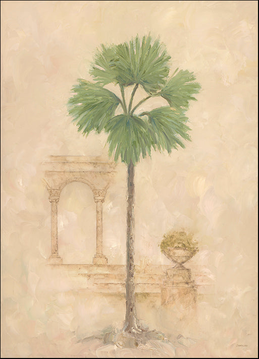 DEBLAK42566 Palm With Architecture 2, by Debra Lake, available in multiple sizes