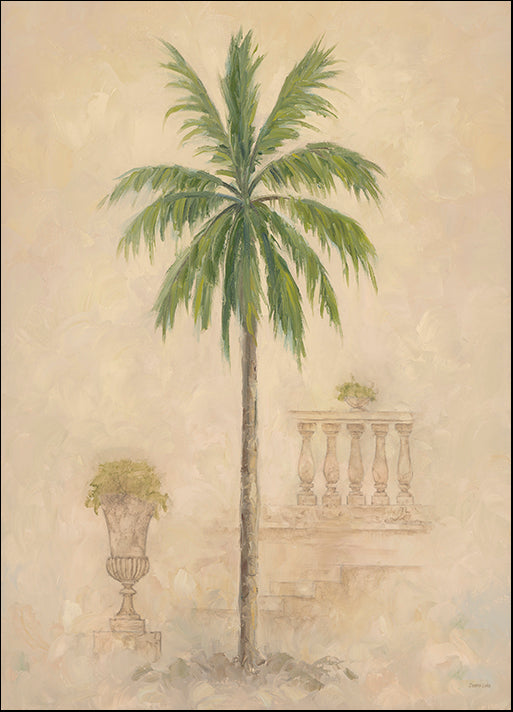 DEBLAK42568 Palm With Architecture 4, by Debra Lake, available in multiple sizes
