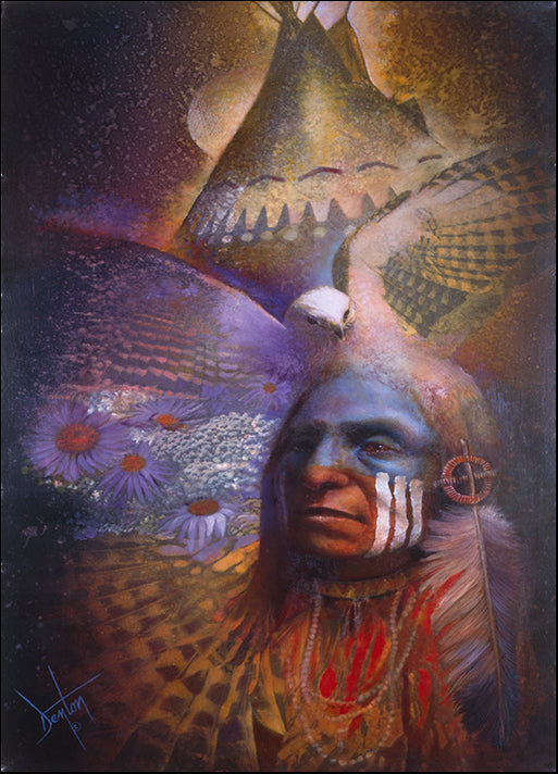 DENLUN14969 Nightwing, by Denton Lund, available in multiple sizes