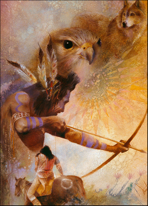 DENLUN14977 The Hunters, by Denton Lund, available in multiple sizes