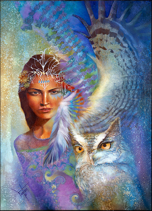 DENLUN15679 Wings Of Minerva, by Denton Lund, available in multiple sizes - Chamton