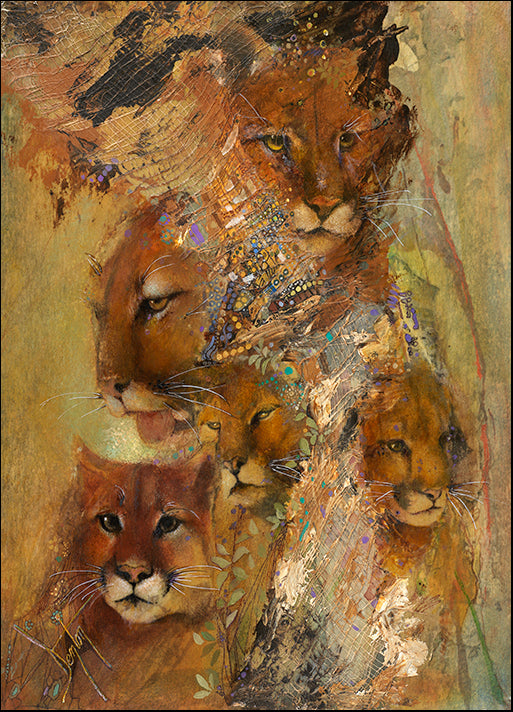 DENLUN70903 Cats, by Denton Lund, available in multiple sizes