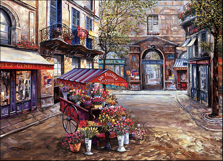 DP-119889 Aux Fleurs, by Vadik Suljakov available in multiple sizes