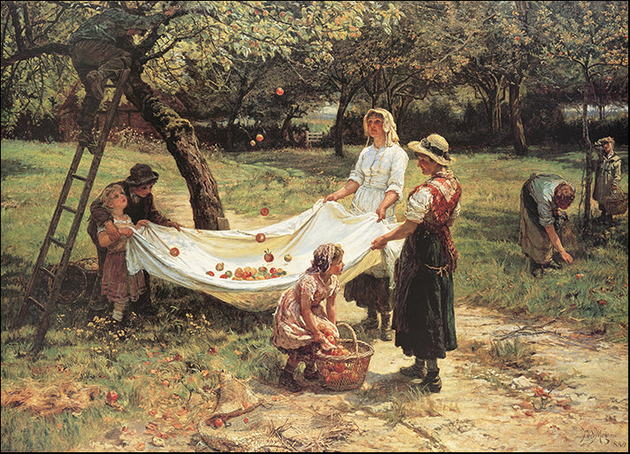 DP-12091 The Apple Gatherers, by Frederick Morgan available in multiple sizes