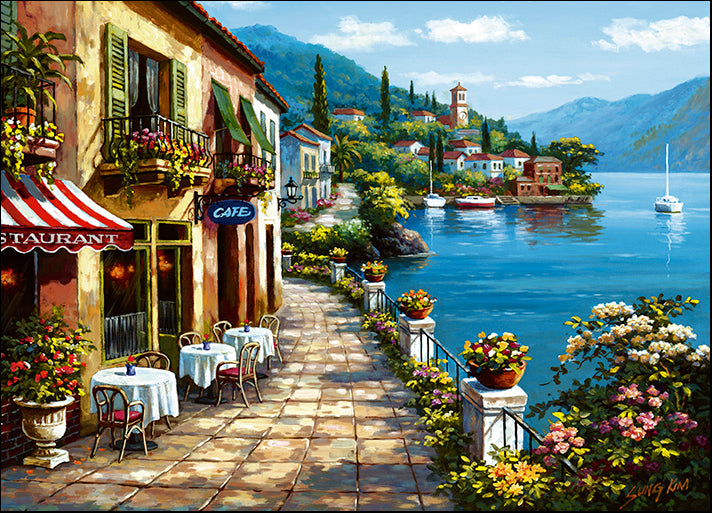 DP-124714 Overlook Cafe I, by  Sung Kim available in multiple sizes