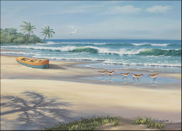 DP-129215 Sandpiper March I, by Sung Kim, available in multiple sizes