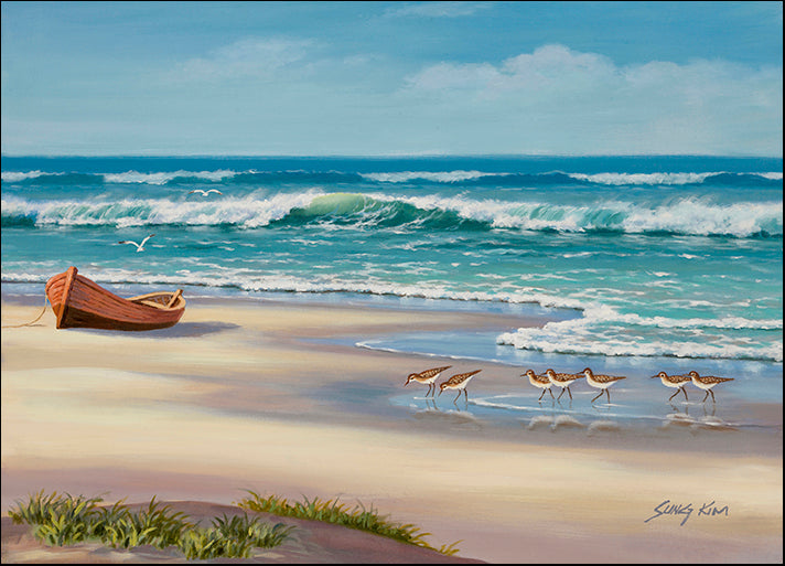 DP-129216 Sandpiper March II, by Sung Kim, available in multiple sizes