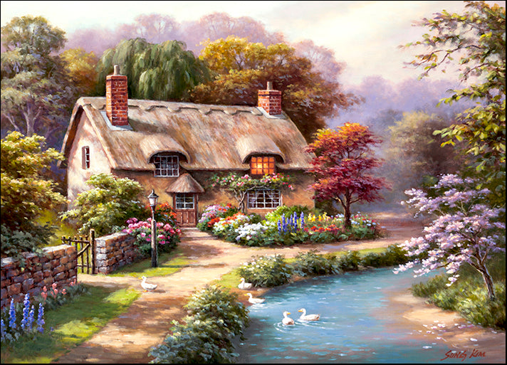DP-39602 Duck Path Cottage, by Sung Kim available in multiple sizes