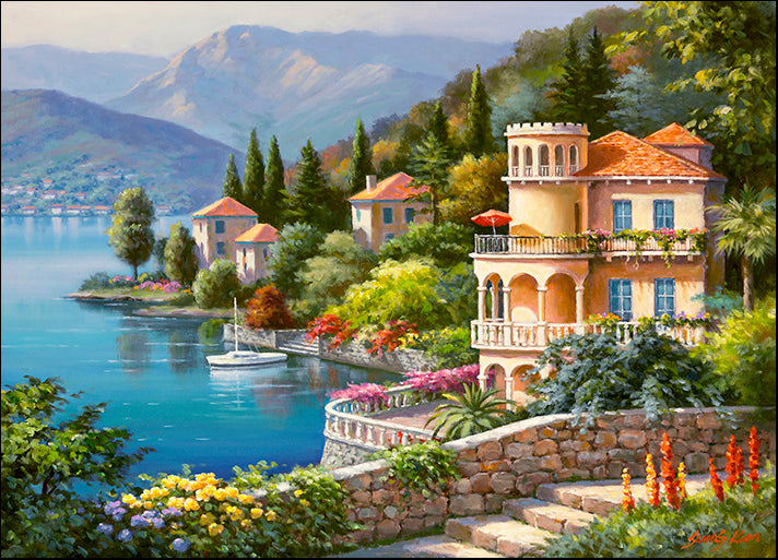 DP-39604 Lakeside Villa, by Sung Kim available in multiple sizes