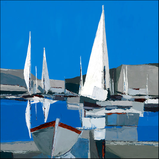 72209 Voiles Blanches I, by Demagny, available in multiple sizes