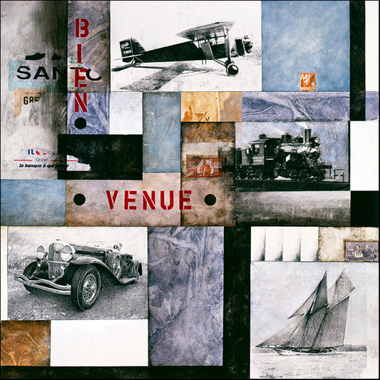 80363 I Sea By Air By Land 1, by Diego, available in multiple sizes