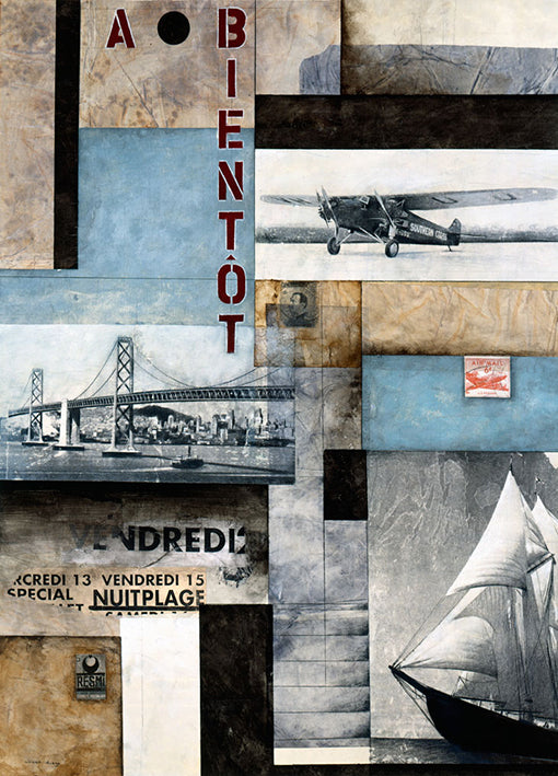 80364 I Sea By Air By Land 2, by Diego, available in multiple sizes - Chamton