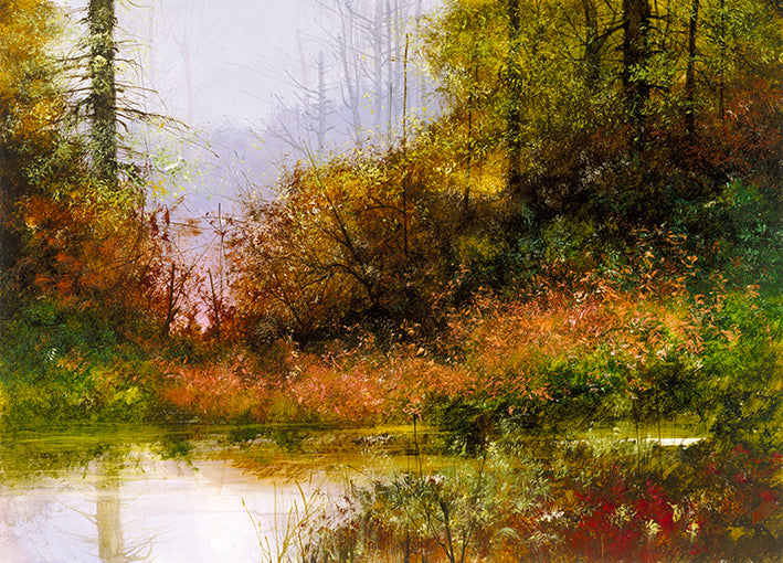 99215 Peaceful Pond, by Dominguez M, available in multiple sizes