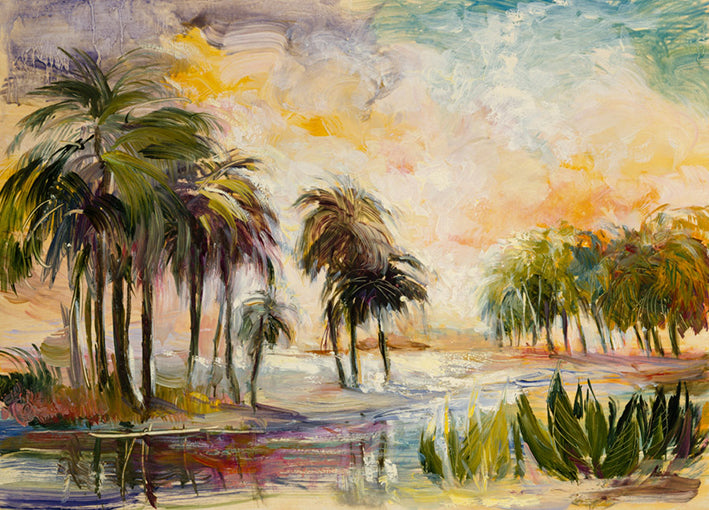 80110 Sun on the Water, by Dulon, available in multiple sizes