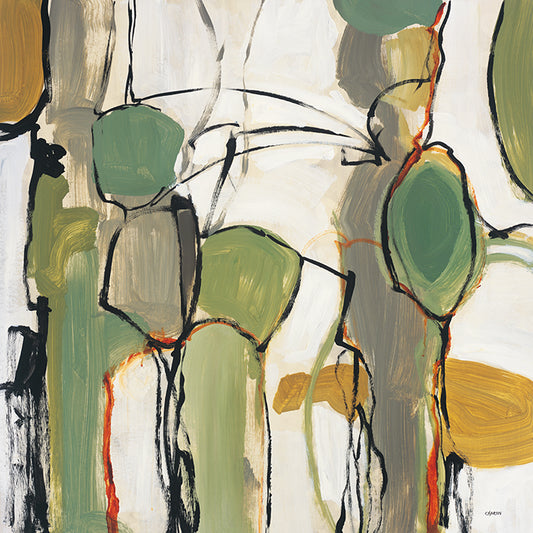 ECHA-102, Teal Circular Tranquility 2 abstract,  available in multiple sizes