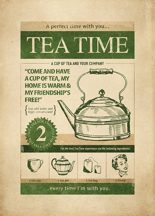 EK1010 Tea Time, available in multiple sizes