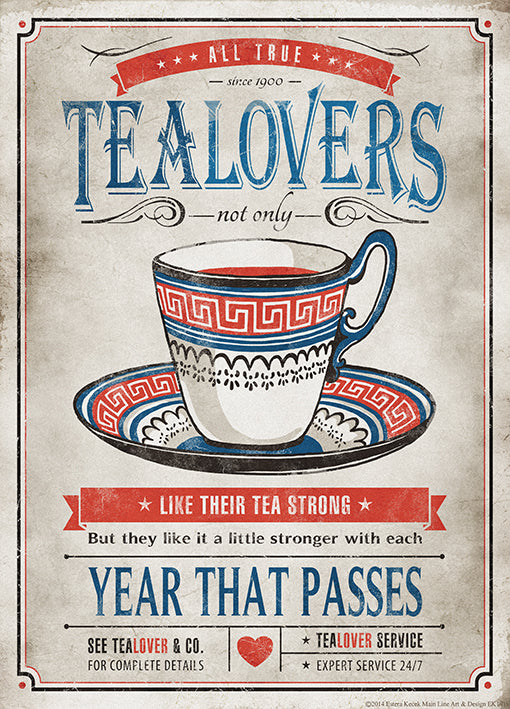 EK1011 Tea Lovers, available in multiple sizes