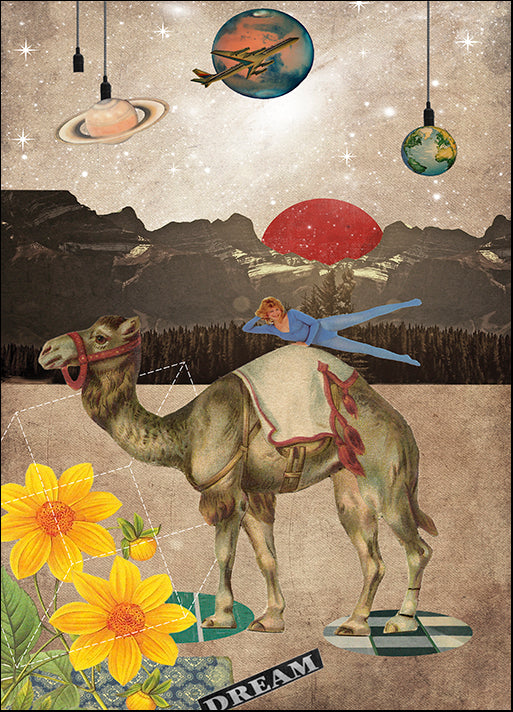 ELOMAR142421 Desert Is A Lonely Place, by Elo Marc, available in multiple sizes - Chamton