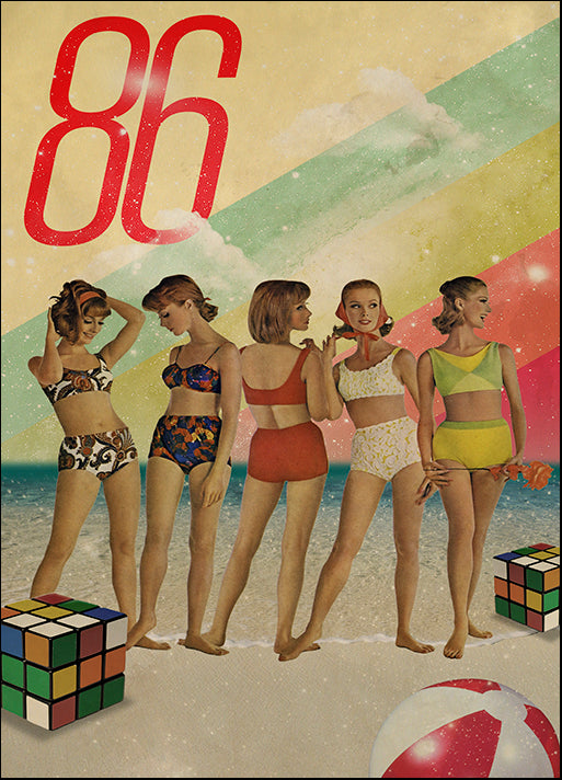 ELOMAR142439 Beach Days Are Over, by Elo Marc, available in multiple sizes