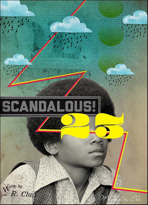 ELOMAR142456 Michael Jackson, by Elo Marc, available in multiple sizes