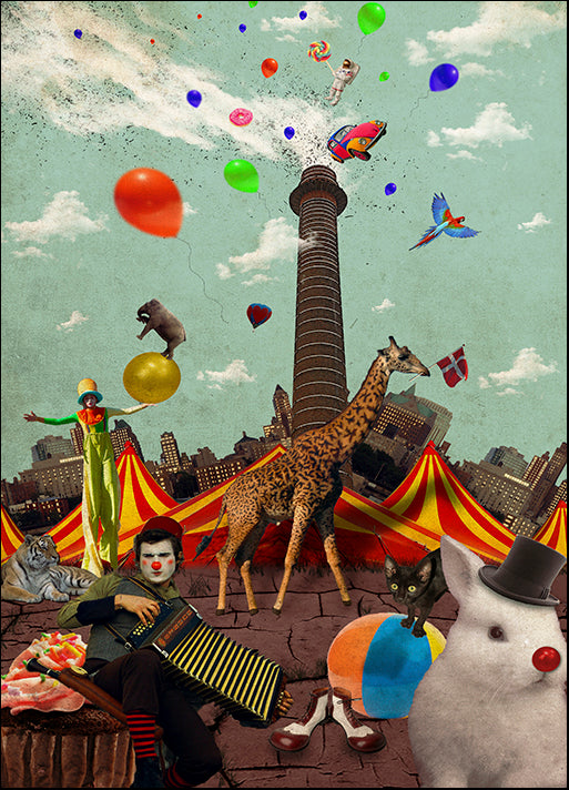 ELOMAR142464 Circus, by Elo Marc, available in multiple sizes