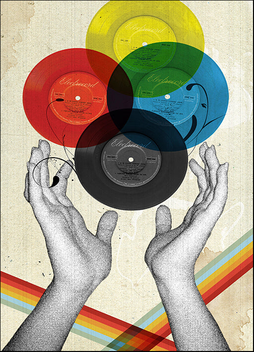 ELOMAR142465 CMYK The Creation of Retro, by Elo Marc, available in multiple sizes