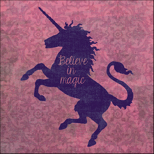 ERICLA118785 Unicorn, by Erin Clark, available in multiple sizes