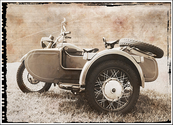 ERICLA121966 Ural Motorcycle 2, by Erin Clark, available in multiple sizes