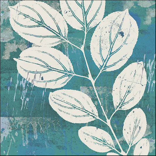 ERICLA125680 Cutting on Cerulean, by Erin Clark, available in multiple sizes