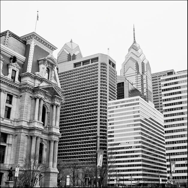 ERICLA91934 Downtown Philly, by Erin Clark, available in multiple sizes