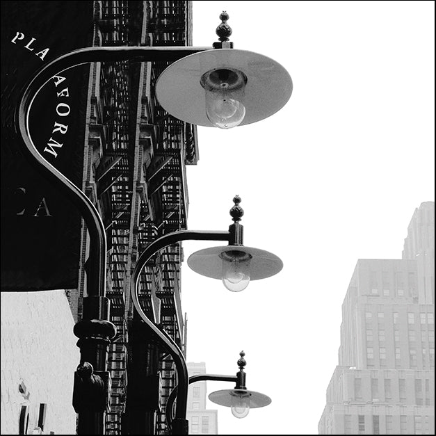 ERICLA92089 Lamps (B&W), by Erin Clark, available in multiple sizes