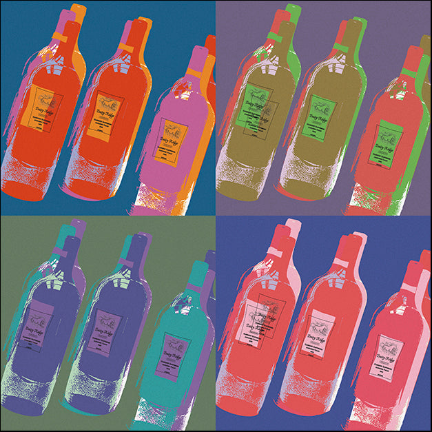 ERICLA92313 Wine Bottles (giclee), by Erin Clark, available in multiple sizes