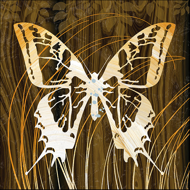 ERICLA92417 Butterflies & Leaves I, by Erin Clark, available in multiple sizes