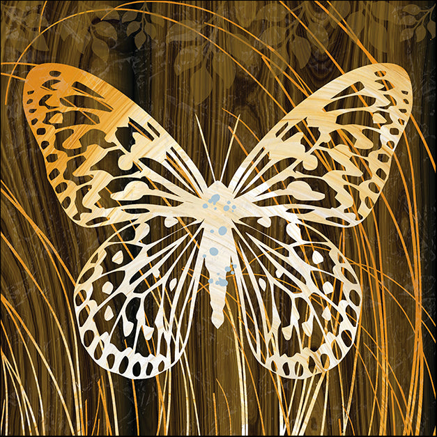 ERICLA92418 Butterflies & Leaves II, by Erin Clark, available in multiple sizes
