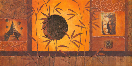 EU CA3013 Buddha Lounge by Claudia Ancilotti 100x50cm on paper