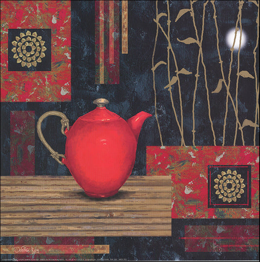 EU DOK1001 Green Tea by Dorothea King 50x50cm on paper