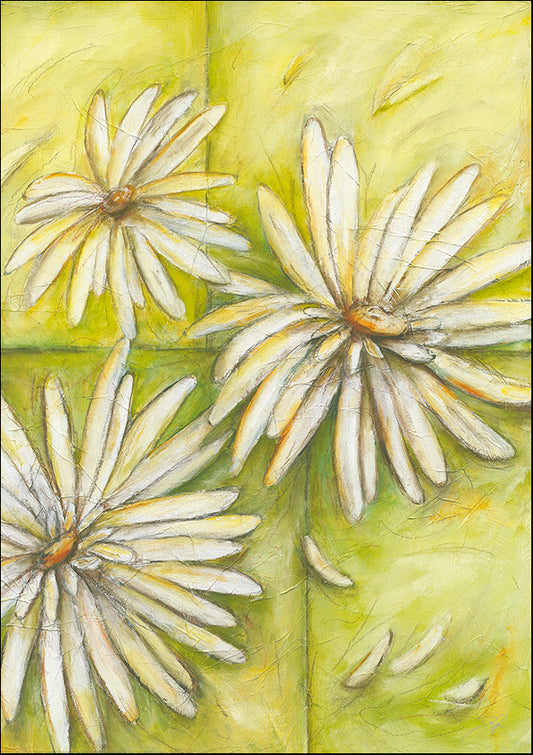 EU DZ1030 Falling Whil Petals by Dagmar Zupan 50x70cm on paper